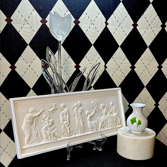 Vintage “The Ages of Love” 1824 Cherub Plaque Relief - Thorvaldsen - Picture 7 of 10